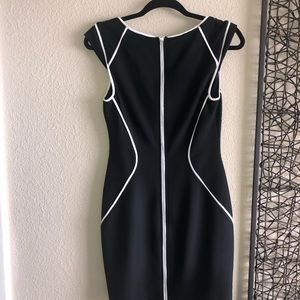 Express Body black and white dress